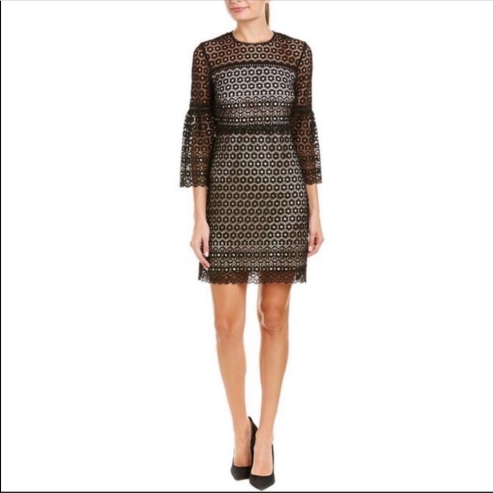 COPY - J. Crew eyelet long sleeve dress